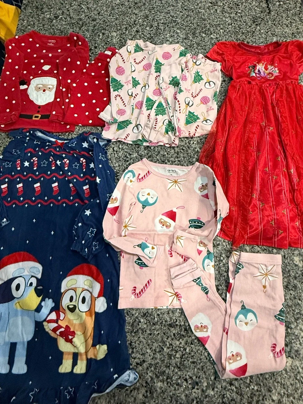 Girls 4T Christmas Pajamas